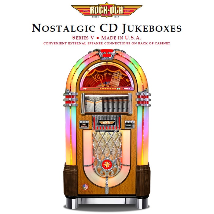 期間限定セール✰木製ジュークボックスショップBARレトロjukebox Rock-Ola Jukebox ロックオーラ ノスタルジック ジュークボックス
