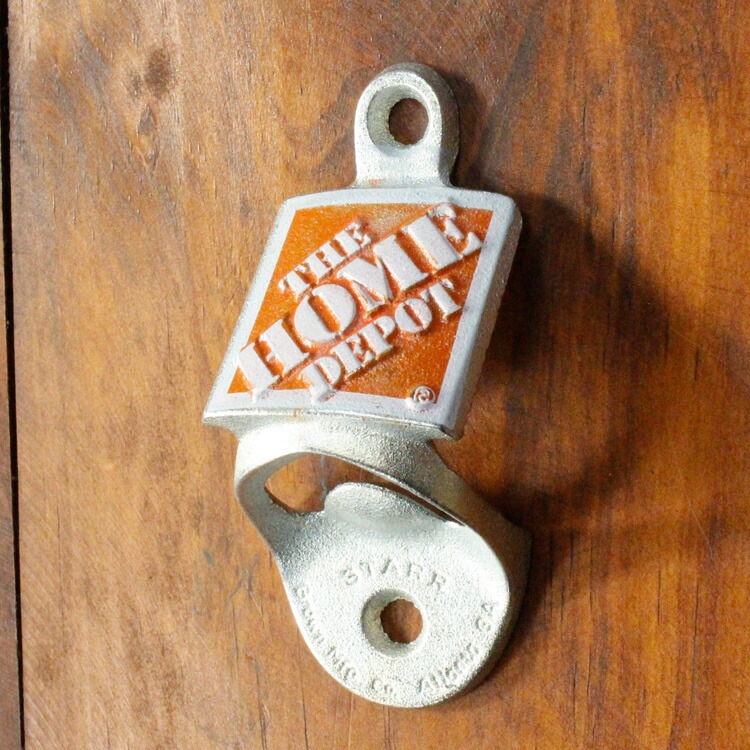 ウォールマウント ボトル オープナー ホームデポ HOME DEPOT 壁面用 栓抜き アメリカ雑貨 アメリカン雑貨