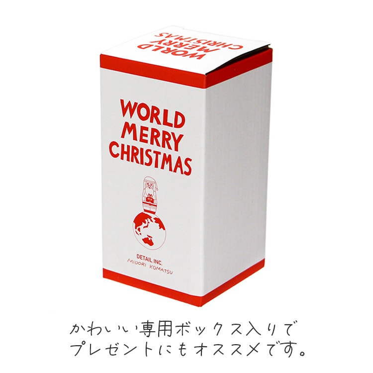 置物 ワールドメリークリスマス マトリョーシカ By Midori Komatsu