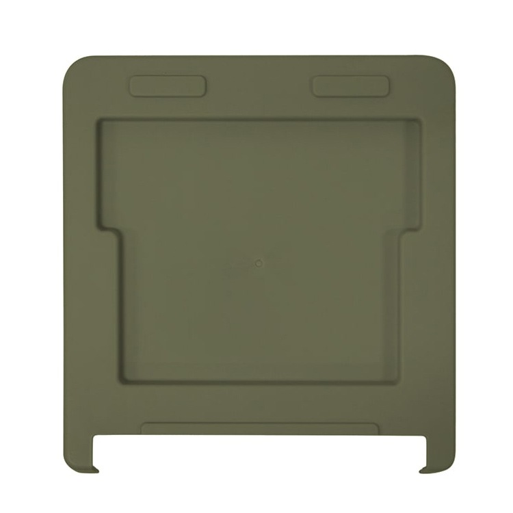 異なるサイズの本体を積み重ね可能な上蓋パーツ。 THOR LID FOR SHELF CONTAINER 20L リッドフォーシェルフコンテナー 20L オリーブ 上蓋 天板 収納 コンテナ 大容量 人気 TRUST アメリカン雑貨