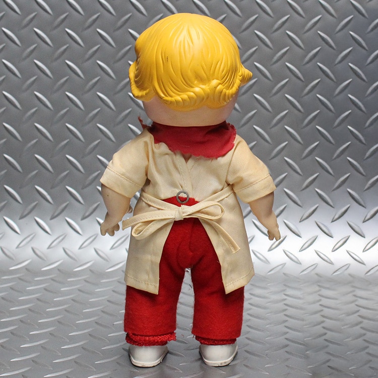 雰囲気抜群！70s キャンベルキッズ ソフビ人形 稀少 ビンテージ 蚤の市 The Campbell Kids Girl Cloth Doll キャンベルスープ