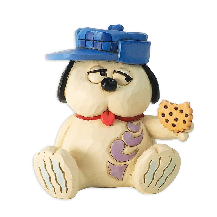 置物 フィギュア SNOOPY オラフ クッキー ミニ 高さ8cm スヌーピー インテリア小物  enesco Peanuts JIM SHORE【メーカー直送】【同梱不可】【あす楽不可】【代引き不可】