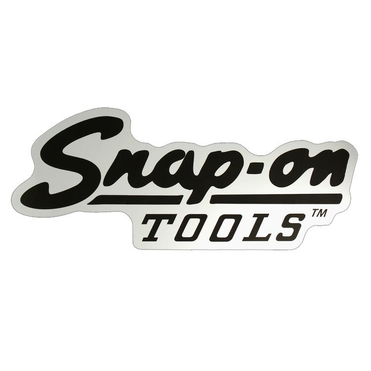 【メール便発送】Snap-on スナップオン デカール ダイカット ロゴ メタル 縦6×横14.5cm ステッカー シール 車 ガレージ アメリカン雑貨アメリカを代表する工具メーカーのオフィシャルデカール。
