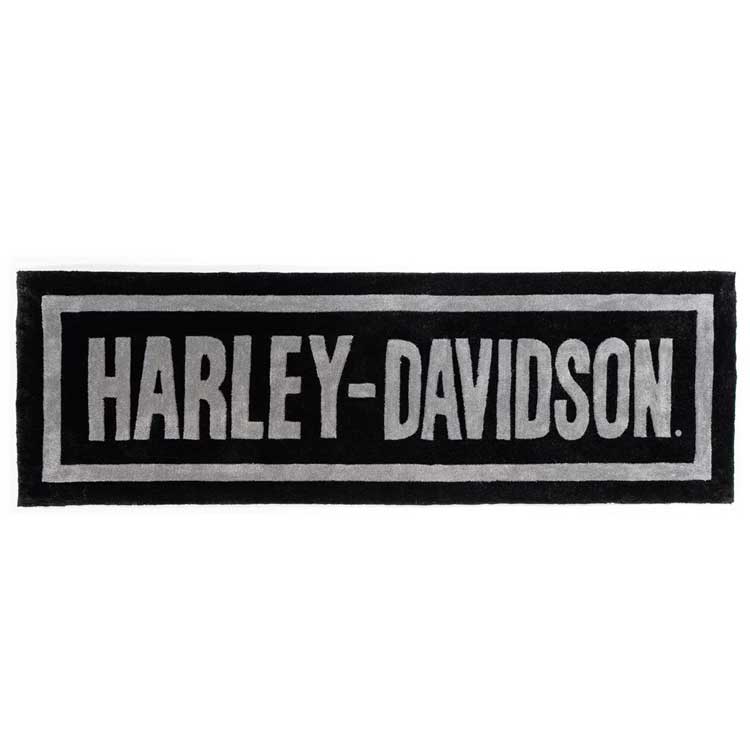 マット 敷物 HARLEY-DAVIDSON ハーレーダビッドソン バー フォント ランナー HDL-19512 180×60㎝ キッチンマット アメリカ雑貨 アメリカン雑貨ハーレーダ バーフォント ランナー ラグ HDL-19512 インテリア雑貨