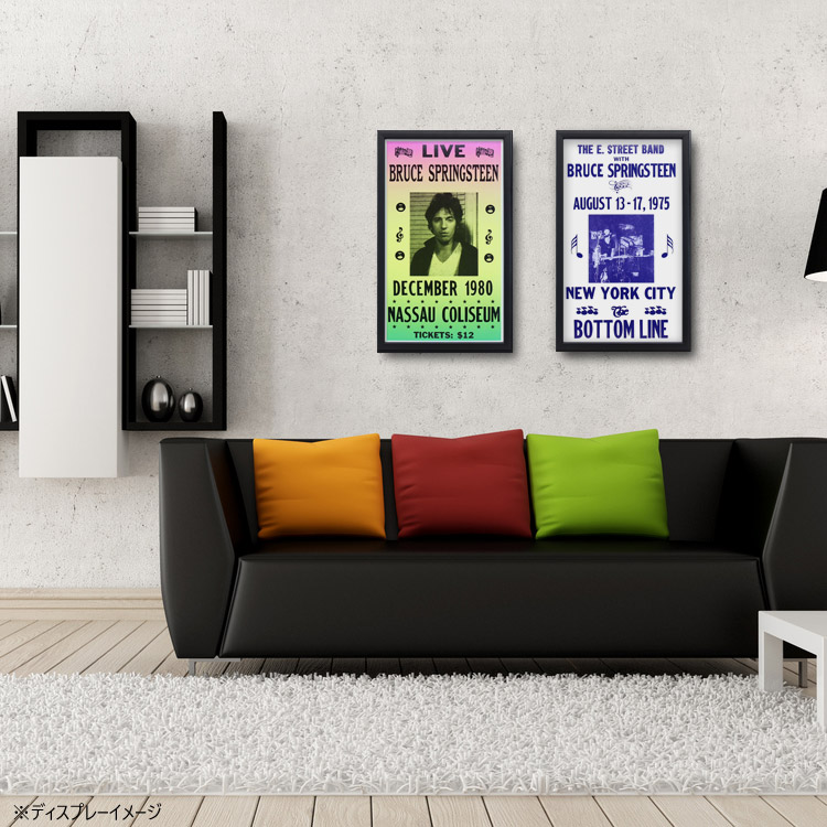 額入りバンドポスター ブルース・スプリングスティーン AUGUST13-17
