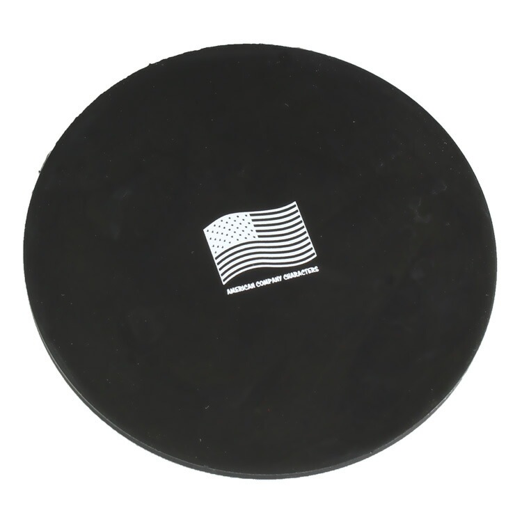 【メール便発送】ラバーコースター RAISINS レーズン 直径9.5cm ラバー製 ラウンド カリフォルニアレーズン キャラクター かわいい キッチン雑貨 アメリカン雑貨