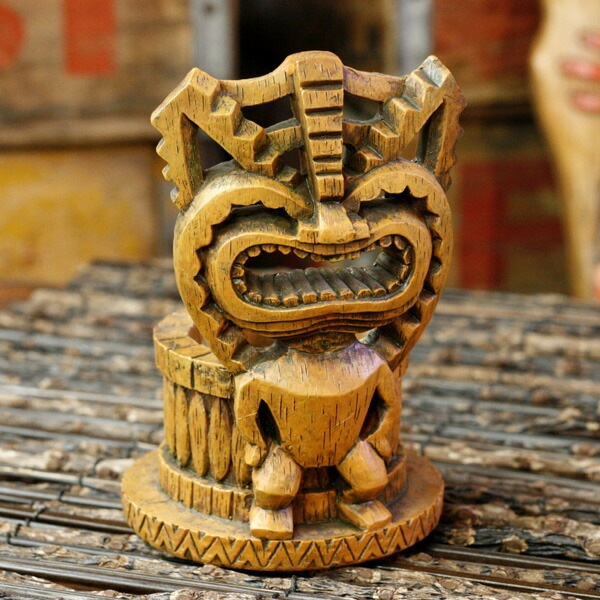 Happy Tiki Votive Candle Holder ハッピーティキ キャンドルホルダー #7399 アメリカ雑貨 アメリカン雑貨