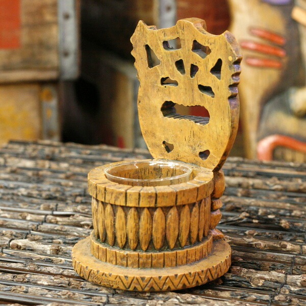 Happy Tiki Votive Candle Holder ハッピーティキ キャンドルホルダー #7399 アメリカ雑貨 アメリカン雑貨