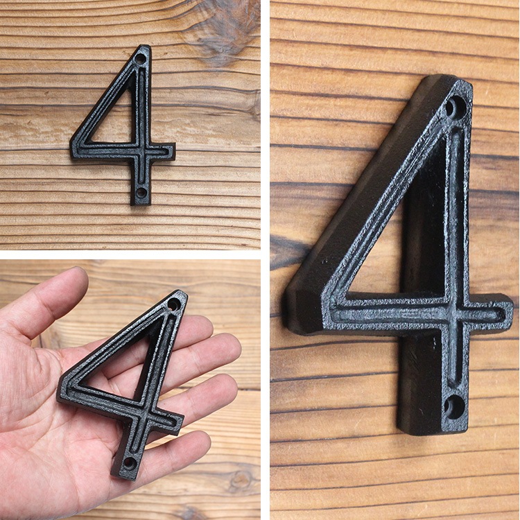 【メール便発送】DULTON ダルトン メタルレター 数字 マットブラック G-105N 鉄 装飾 DIY インテリア小物 看板 数字 オシャレ レトロ アメリカン雑貨 アメリカ雑貨 ビンテージ  雑貨 アイアン サイン 黒号 番号 おしゃれ 人気 アウトテリア 外構