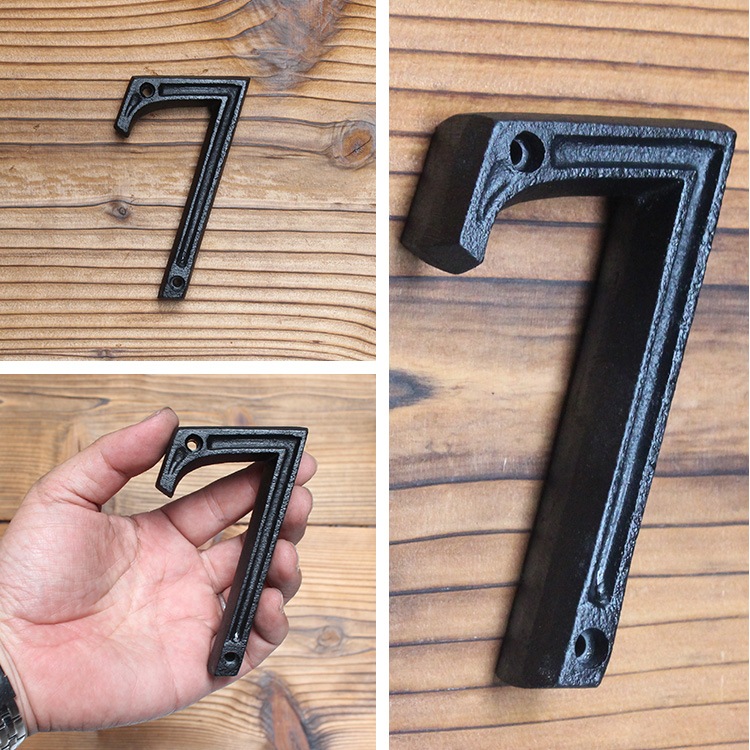 【メール便発送】DULTON ダルトン メタルレター 数字 マットブラック G-105N 鉄 装飾 DIY インテリア小物 看板 数字 オシャレ レトロ アメリカン雑貨 アメリカ雑貨 ビンテージ  雑貨 アイアン サイン 黒号 番号 おしゃれ 人気 アウトテリア 外構
