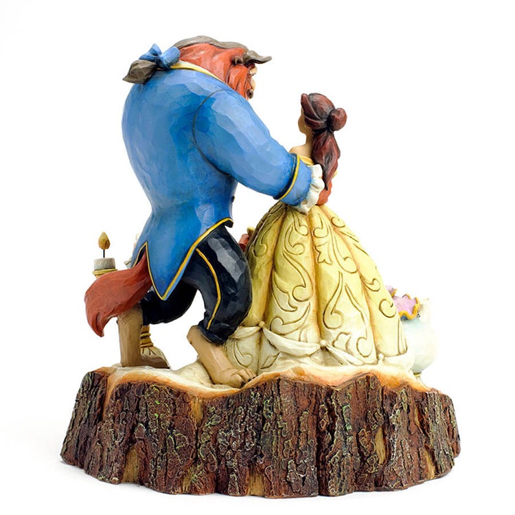 Disney Traditions ベルと野獣 フィギュア　レア Amazon.co.jp: ディズニー 美女と野獣 人形 ベル＆王子 ライブ