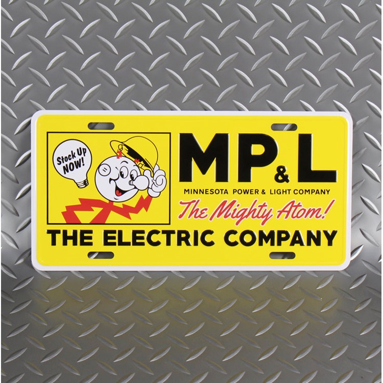 【メール便発送】CMプレート F.E.P.C  MP&L CMP-150 縦15.3×横30.3cm ナンバープレート型 インテリア 看板 アルミ製 アメリカン雑貨飾るだけでかっこいい アメリカンプレート。