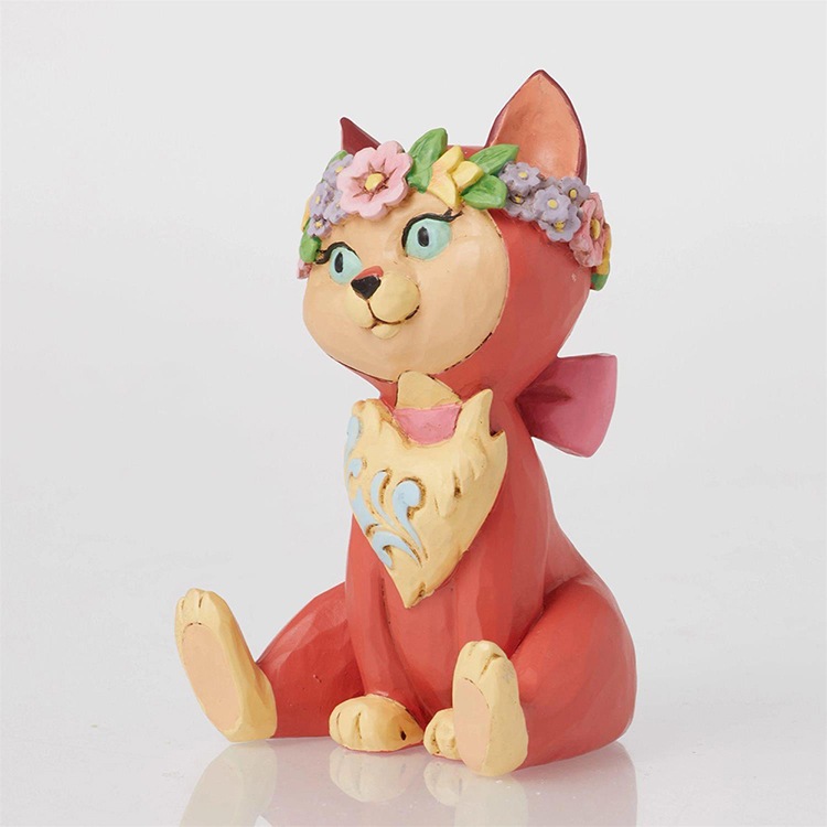 フィギュア ディズニー ダイナ ミニ 約8cm enesco Disney Traditions ふしぎの国のアリス レジン製 猫 ねこ 人形 置物【メーカー直送】【同梱不可】【あす楽不可】【代引き不可】