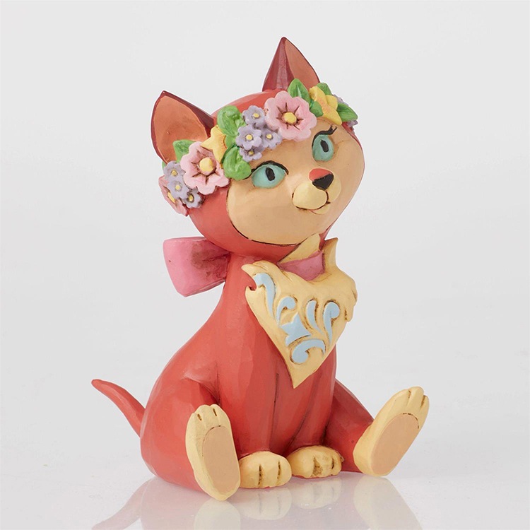 フィギュア ディズニー ダイナ ミニ 約8cm enesco Disney Traditions ふしぎの国のアリス レジン製 猫 ねこ 人形 置物【メーカー直送】【同梱不可】【あす楽不可】【代引き不可】