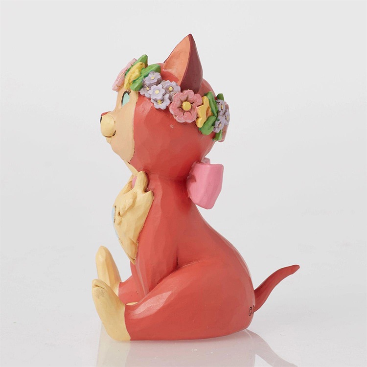 フィギュア ディズニー ダイナ ミニ 約8cm enesco Disney Traditions ふしぎの国のアリス レジン製 猫 ねこ 人形 置物【メーカー直送】【同梱不可】【あす楽不可】【代引き不可】