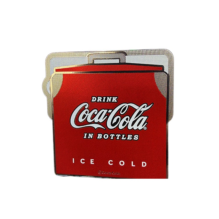 【メール便発送】コカ・コーラ メタル メタル マグネット ダイナー シリーズ  パッケージサイズ 7.8×14.8cm 磁石 アルミ アメリカ雑貨 アメリカ雑貨冷蔵庫などにつけて気軽にアメリカンダイナーな雰囲気に。