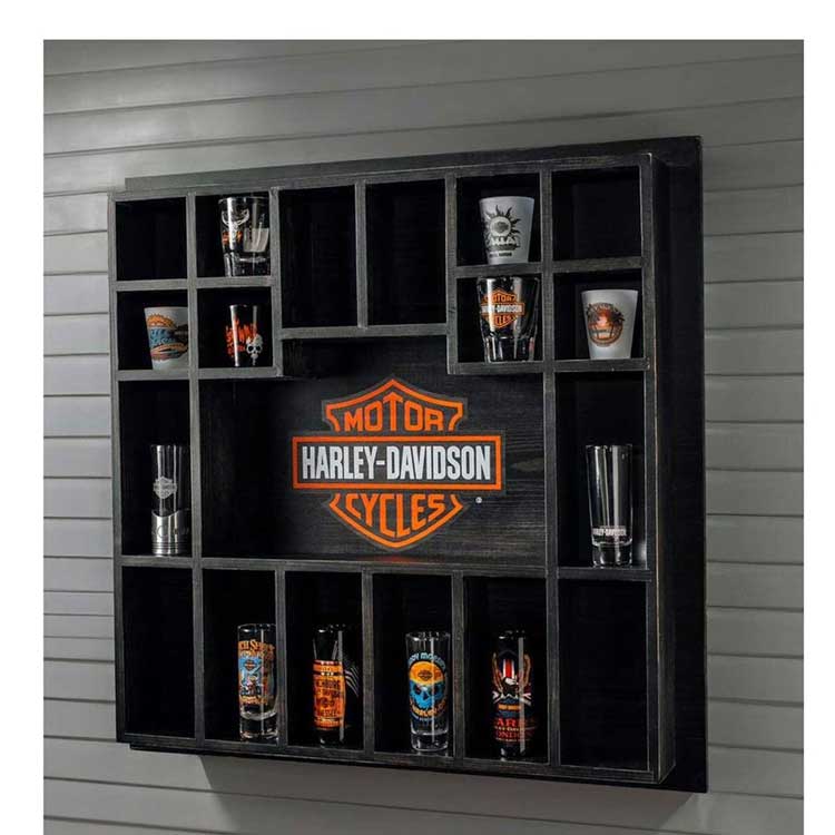 バー用品 HARLEY-DAVIDSON ハーレーダビッドソン ショット グラス