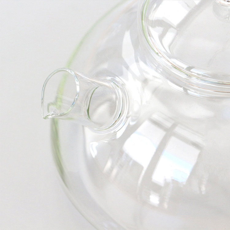 ケトル Trendglas-Jena NOVA 1.2 / ノヴァ 1.2 高さ12.2×幅22.5×奥行17cm 容量1.2L トレンドグラス 耐熱 ガラスポット やかん ドイツ キッチン雑貨