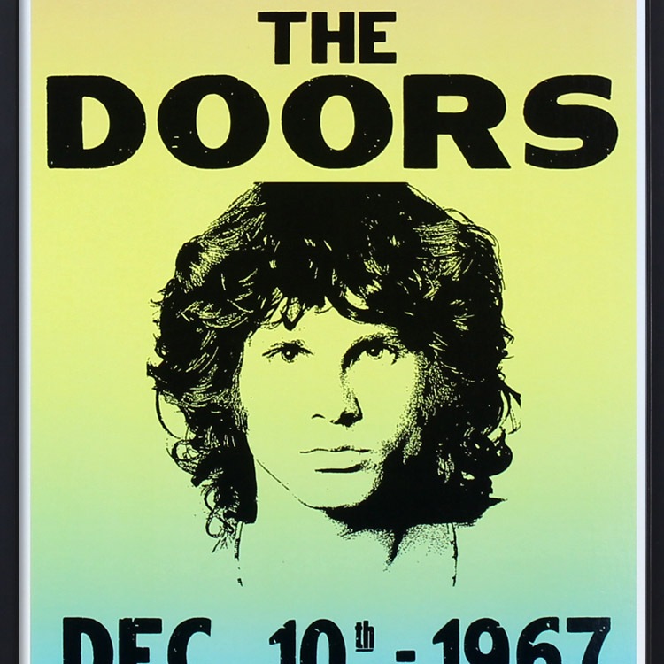ビンテージ　額装済み　DOORS ドアーズ　ポスター　ジム・モリスン ビンテージ 額装済み DOORS ドアーズ ポスター ジム・モリスン