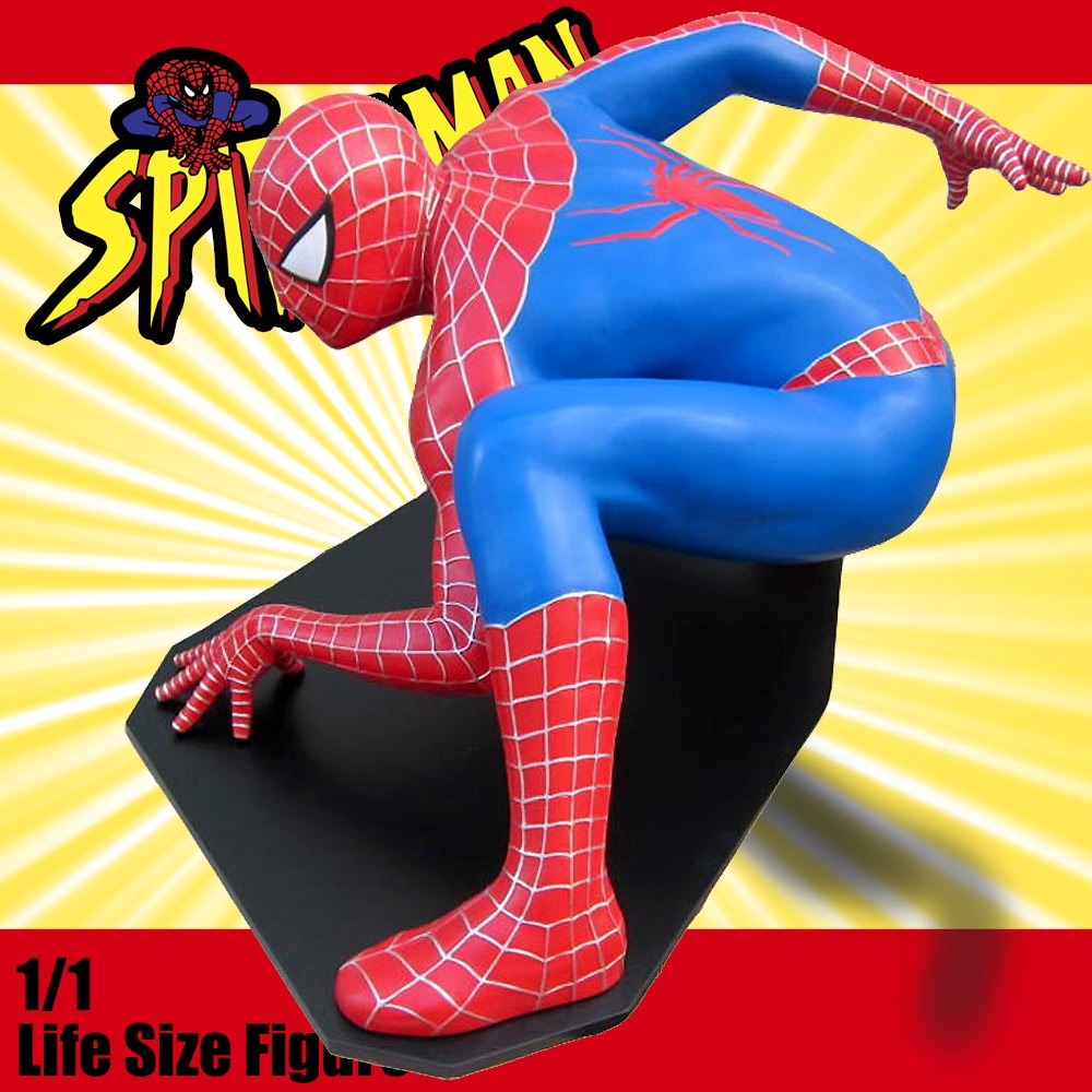 スパイダーマン 等身大 1/1 フィギュア