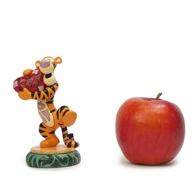 フィギュア ディズニー ティガー ホールディングハート 14.5cm enesco Disney Traditions レジン製 インテリア小物 おしゃれ キャラクター【メーカー直送】【同梱不可】【あす楽不可】【代引き不可】