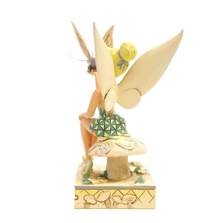 フィギュア 置物  ティンカー・ベル ホワイトウッドランド 約15cm enesco Disney Traditions ピーターパン スタチュー レジン製 キャラクター 人形【メーカー直送】【同梱不可】【あす楽不可】【代引き不可】