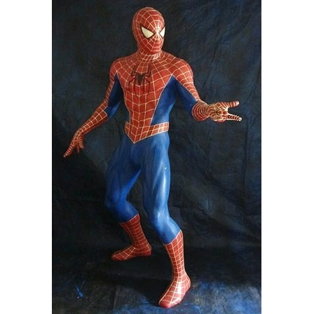 等身大スパイダーマン 等身大フィギュア スパイダーマン スタンディング FRP製 高さ175cm