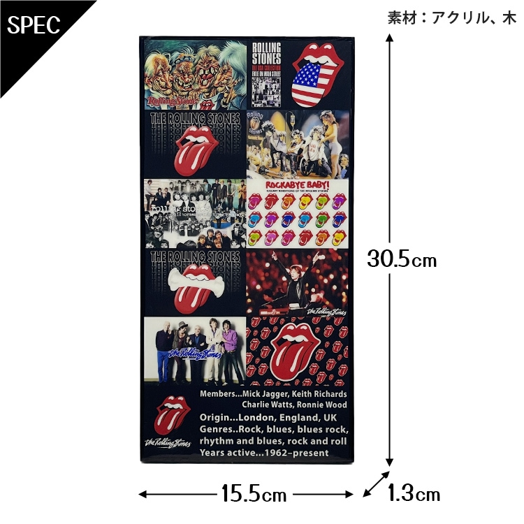 ローリングストーンズ絵画♪　油絵　アクリル画 ローリングストーンズ絵画♪ 油絵 アクリル画