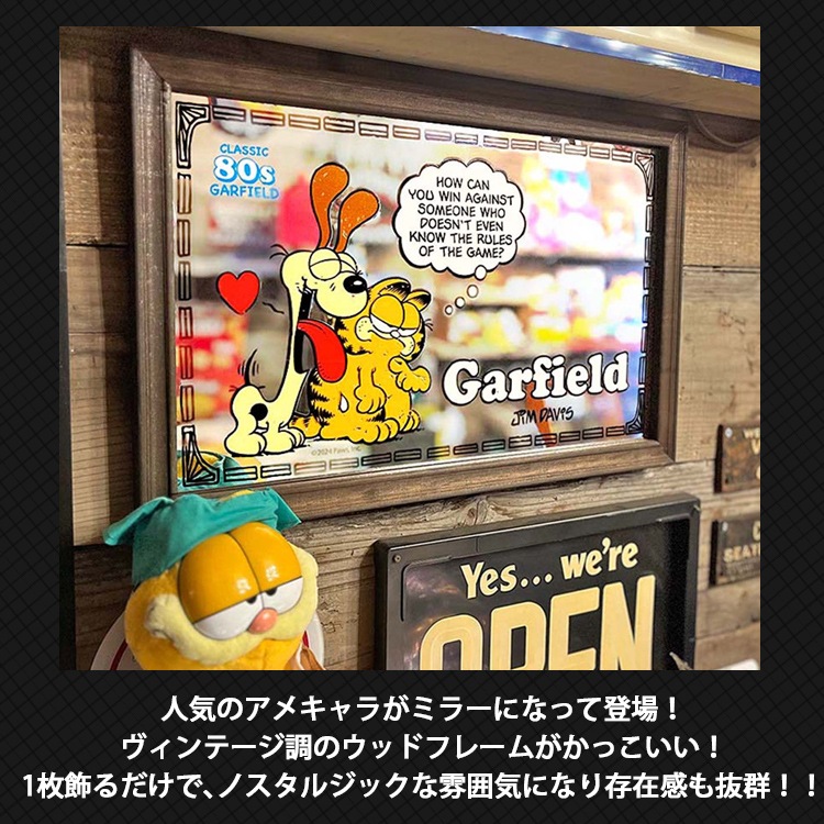 鏡 ウッド パブミラー スクエア 26×40cm ウッドフレーム 木枠 ビンテージ 縦型 横型 バー用品 玄関 ミラー おしゃれ インテリア小物 アメリカン雑貨