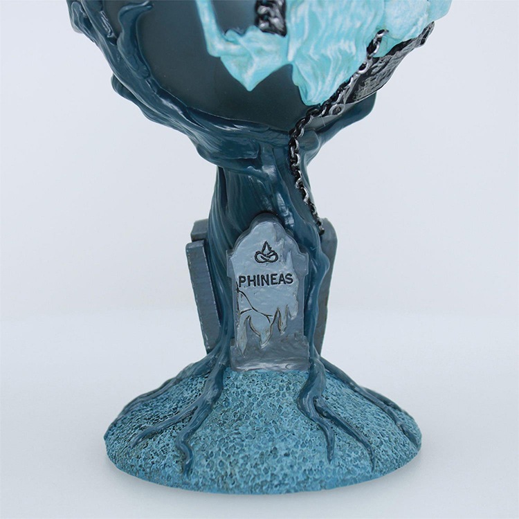 フィギュア ヒッチハイク ゴースト ゴブレット 約18cm ディズニー enesco Disney Showcase レジン製 オブジェ ギフト プレゼント【メーカー直送】【同梱不可】【あす楽不可】【代引き不可】
