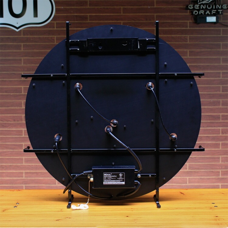 看板 ネオンサイン U.S エアフォース 高さ60.5×横60.5×奥行き15cm AIR