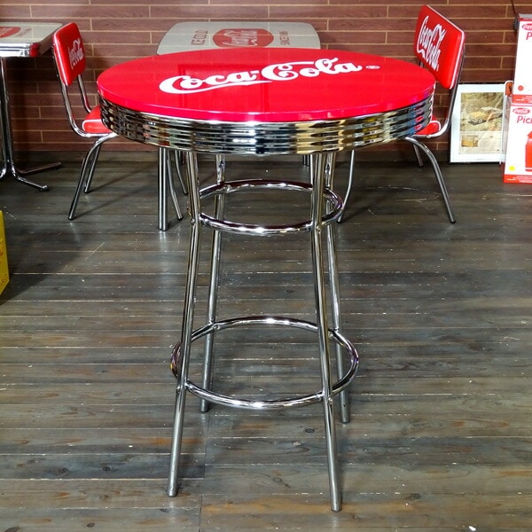 COCA-COLA BRAND コカコーラブランド ハイテーブル