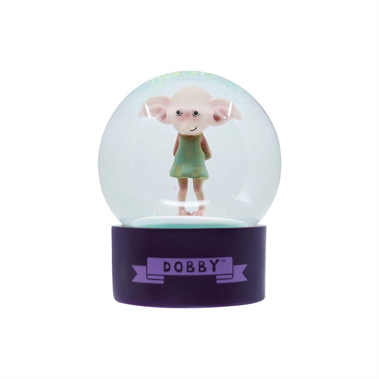 ハリーポッター ドビー ミニ ウォータードーム 8cm 賢者の石 enesco ガラス レジン製 屋敷しもべ妖精【メーカー直送】【同梱不可】【あす楽不可】【代引き不可】
