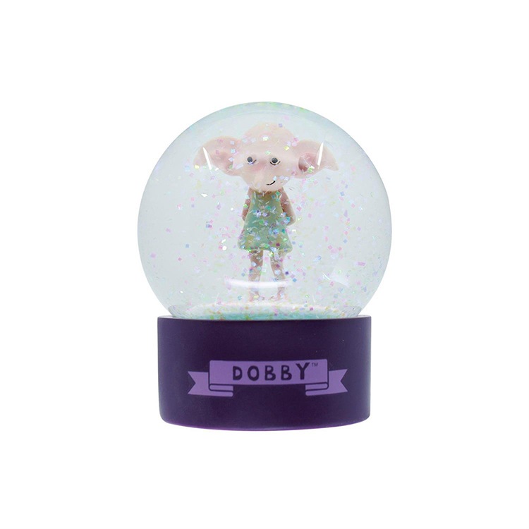 ハリーポッター ドビー ミニ ウォータードーム 8cm 賢者の石 enesco ガラス レジン製 屋敷しもべ妖精【メーカー直送】【同梱不可】【あす楽不可】【代引き不可】