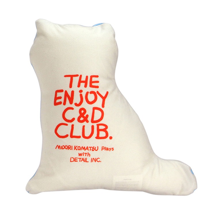 ダイカットクッション エンジョイ C&D クラブ クッション キャット