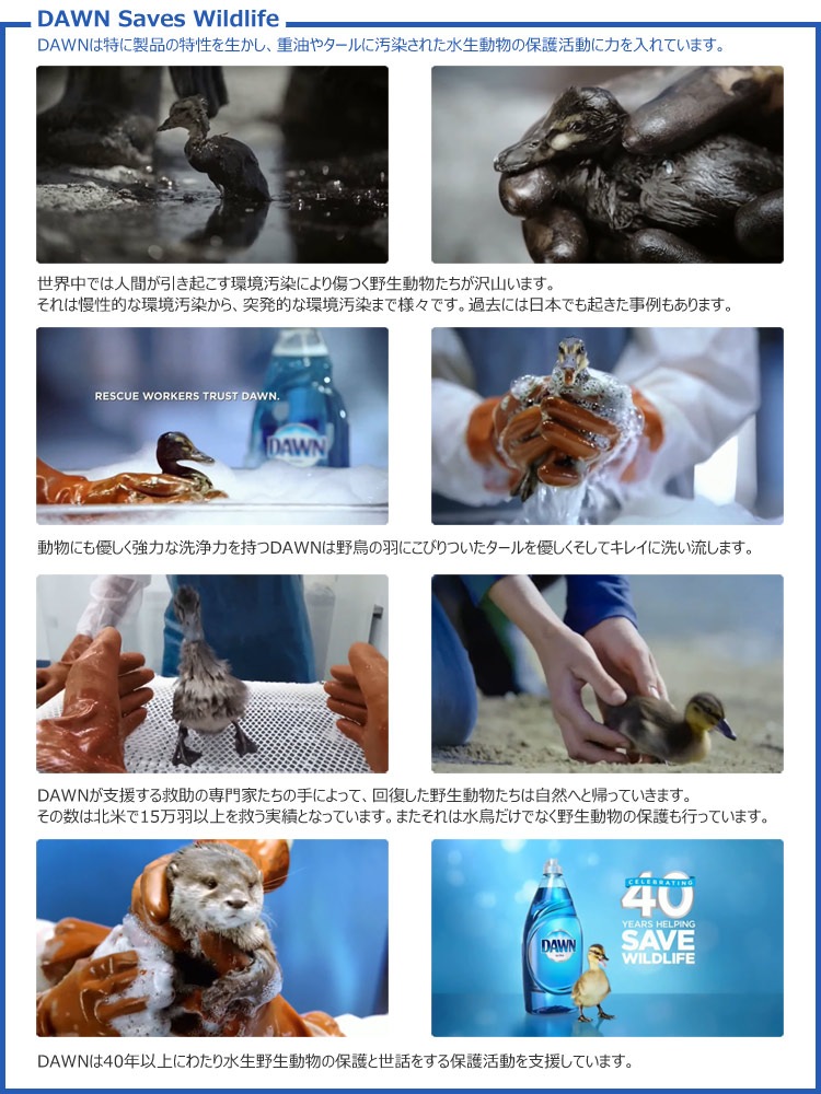 食器洗剤 大容量 DAWN ドーン オリジナル 2.07L 70oz  業務用サイズ 強力な洗浄力 濃縮タイプ 食器用洗剤 キッチン洗剤 アメリカ製 アメリカ雑貨