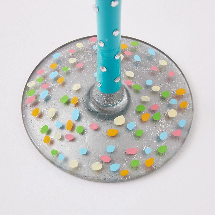 ワイングラス BIRTHDAYS ARE CONFETTI 高さ22.4cm 440ml ガラス製 ロリータ パーティ グラス 食器 キッチン雑貨 おしゃれ Lolita enesco【メーカー直送】【同梱不可】【あす楽不可】【代引き不可】