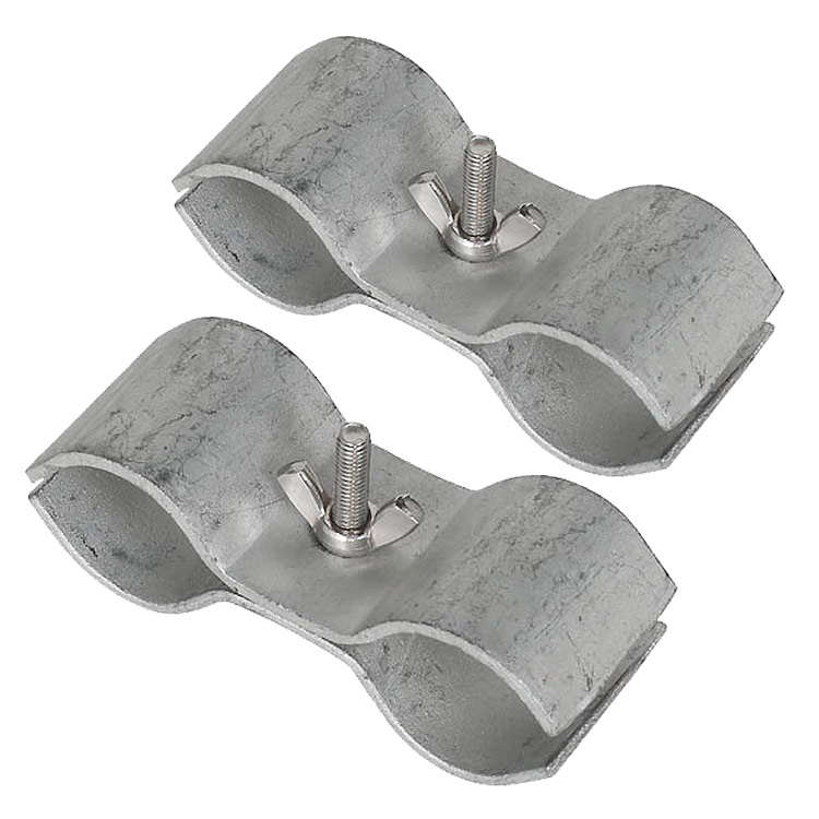 ダルトン フェンス アクセサリー フェンス接続部品 手締め式クランプ （2個セット） 32×32 Model D19-0041 ガルバナイズドパーツ DULTON