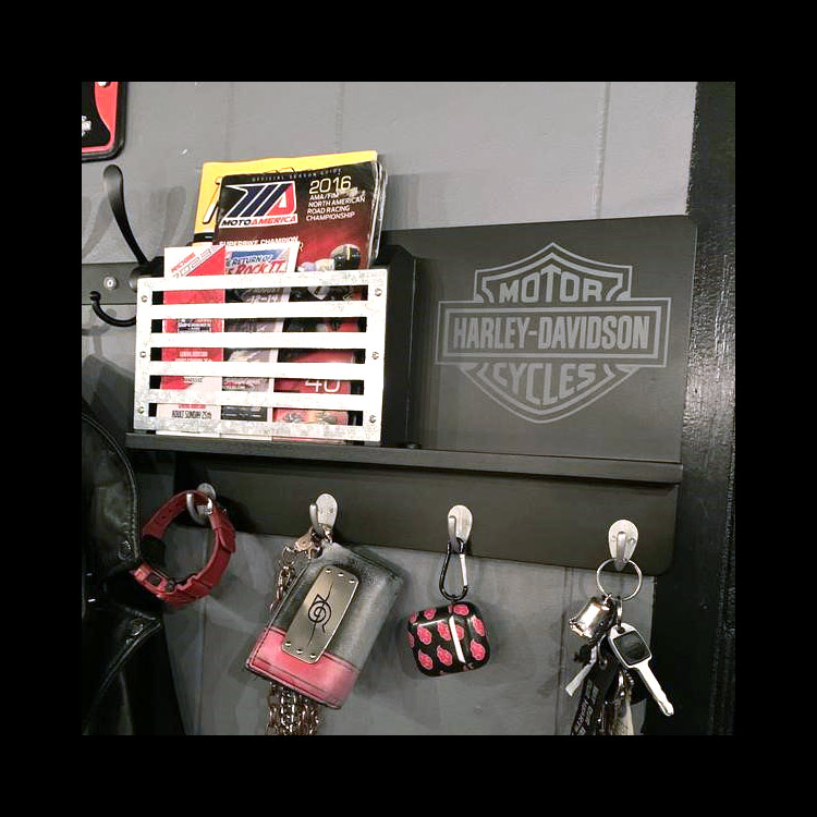 HARLEY-DAVIDSON ハーレーダビッドソン B&S キーラック 高さ24×横40