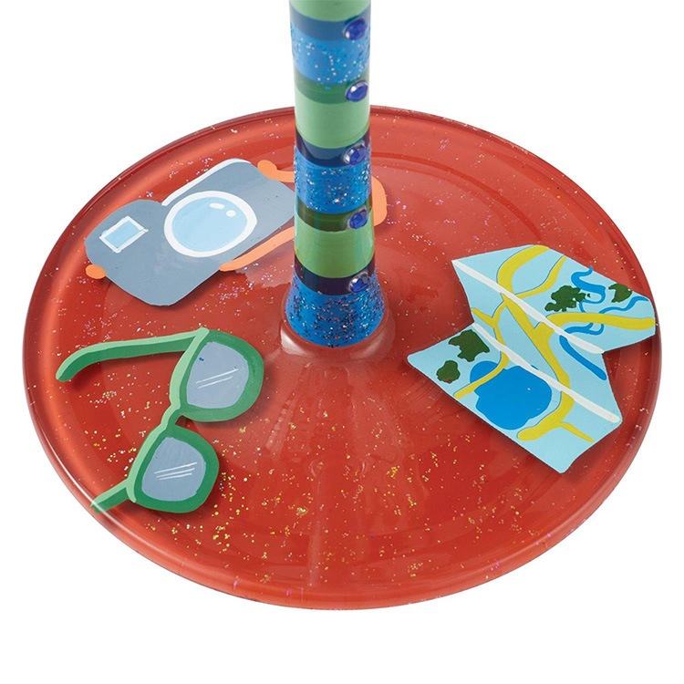 ワイングラス LIFE ON VACATION 高さ22.5cm 440ml ガラス製 ラインストーン付き ロリータ パーティ グラス 食器 キッチン雑貨 おしゃれ Lolita enesco【メーカー直送】【同梱不可】【あす楽不可】【代引き不可】