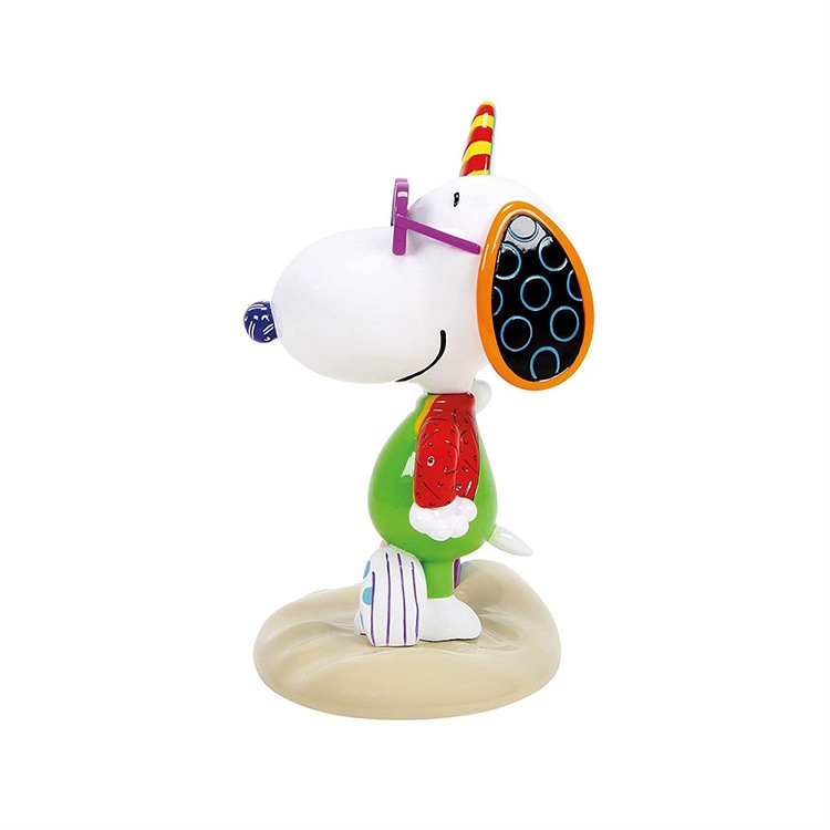 フィギュア ジョー・クール サーフ 約17.7cm enesco Peanuts Britto ブリット レジン製 サーフィン【メーカー直送】【同梱不可】【あす楽不可】【代引き不可】