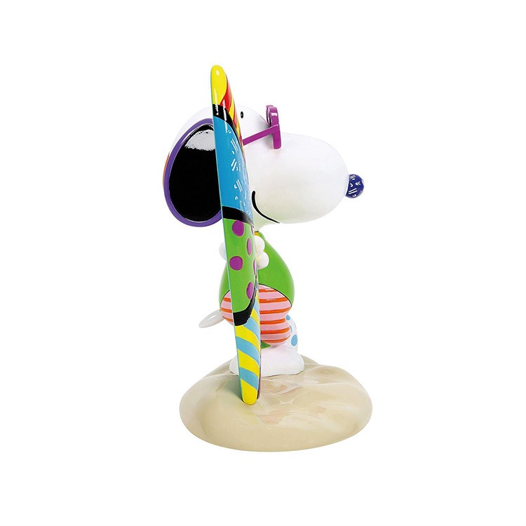 フィギュア ジョー・クール サーフ 約17.7cm enesco Peanuts Britto ブリット レジン製 サーフィン【メーカー直送】【同梱不可】【あす楽不可】【代引き不可】