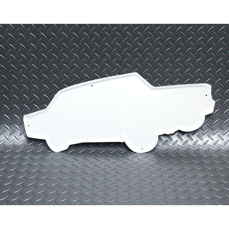 ダイカットメタルサイン Chevy NOVA SS シェビー ノヴァ SS 327 縦24×横57cm アルミ製 メタルサイン 壁面装飾 ガレージ インテリア アメリカン雑貨