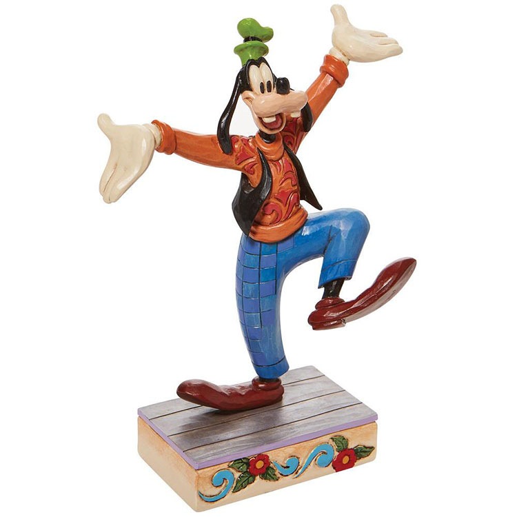 フィギュア グーフィー セレブレーション 高さ12.4cm レジン製 人形 キャラクター プレゼント ギフト 記念日 enesco Disney Traditions【メーカー直送】【同梱不可】【あす楽不可】【代引き不可】