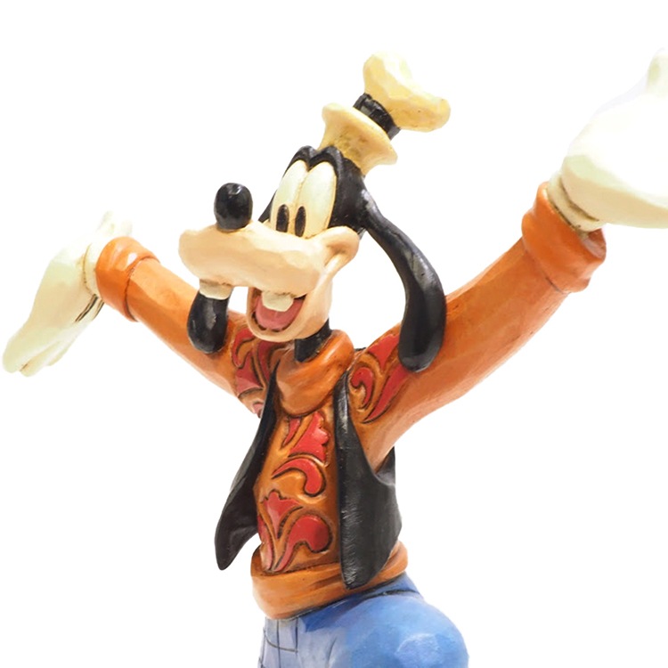 フィギュア グーフィー セレブレーション 高さ12.4cm レジン製 人形 キャラクター プレゼント ギフト 記念日 enesco Disney Traditions【メーカー直送】【同梱不可】【あす楽不可】【代引き不可】