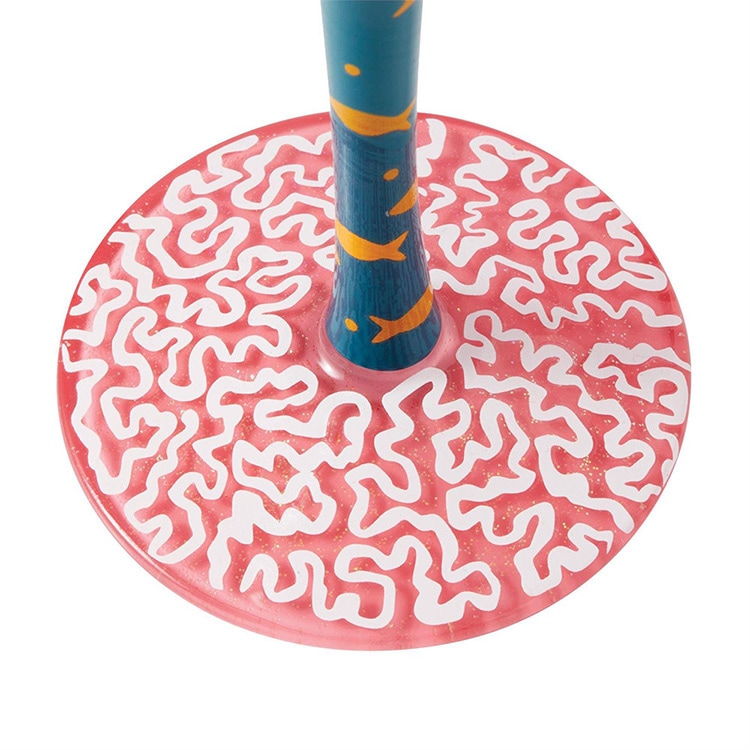 ワイングラス TROPCIAL GETAWAY 高さ22.5cm 440ml ガラス製 ロリータ パーティ グラス 食器 キッチン雑貨 おしゃれ Lolita enesco【メーカー直送】【同梱不可】【あす楽不可】【代引き不可】