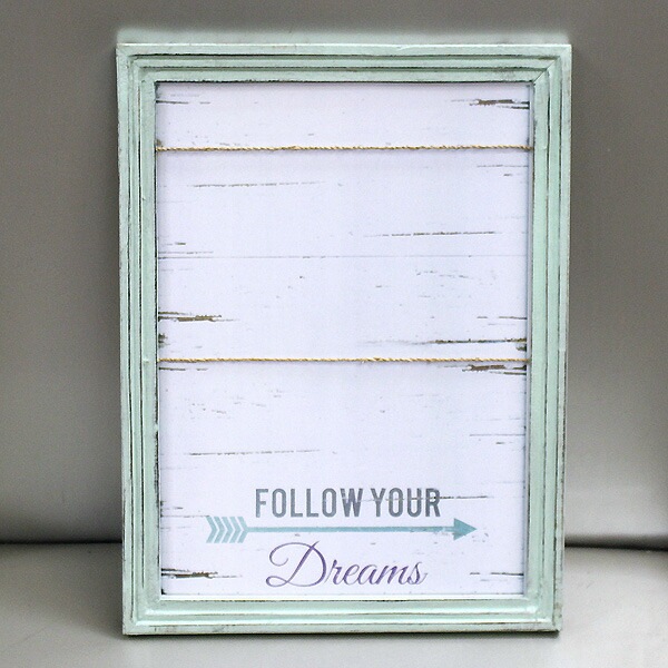 ボード型マルチハンガー「FOLLOW YOUR DREAMS」 ハワイアン雑貨 ビーチインテリア アメリカ雑貨 アメリカン雑貨