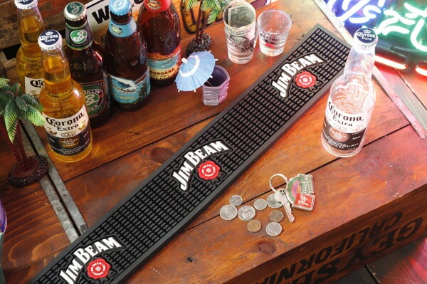バーマット JIM BEAM ジンビーム バーボンウイスキー カクテル BAR GOODS バーグッズ アメリカ雑貨 アメリカン雑貨