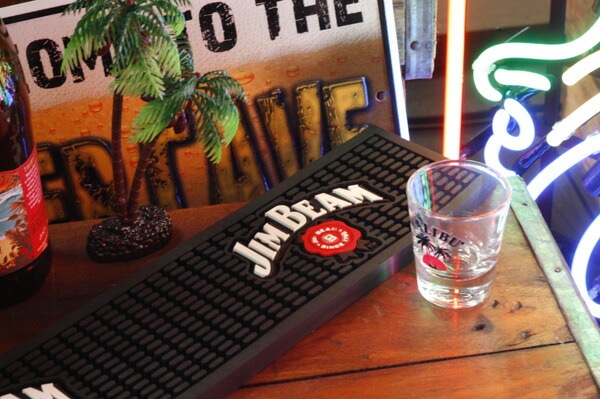 バーマット JIM BEAM ジンビーム バーボンウイスキー カクテル BAR GOODS バーグッズ アメリカ雑貨 アメリカン雑貨