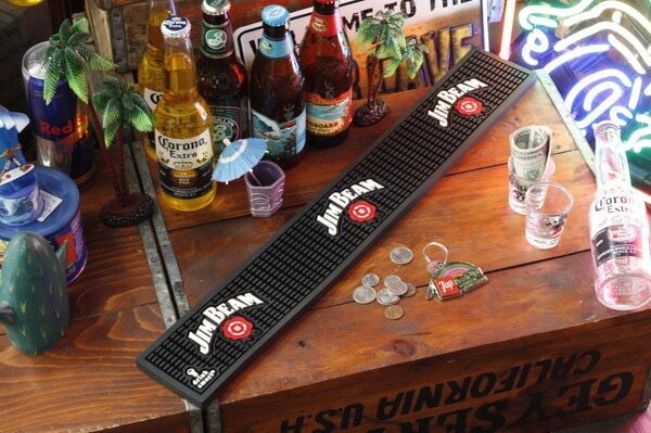 バーマット JIM BEAM ジンビーム バーボンウイスキー カクテル BAR GOODS バーグッズ アメリカ雑貨 アメリカン雑貨